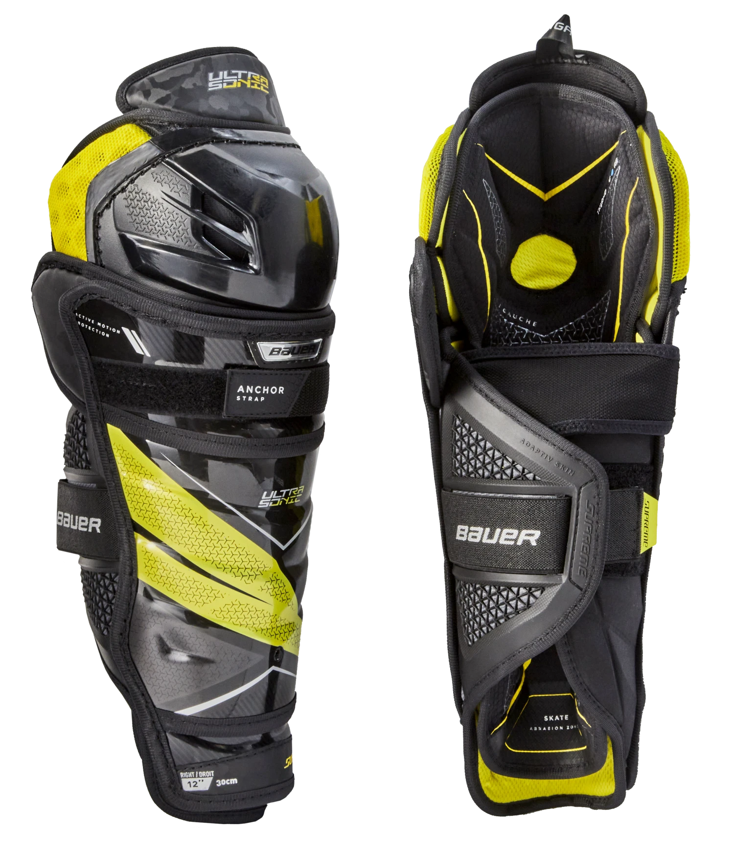 Bauer Supreme Ultrasonic Senior Shin Guards 1 Bauer Supreme Ultrasonic Senior Shin Guards