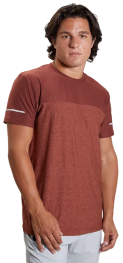 Bauer Fleece Colour Block Training Tee Adult -Best Hockey Store 1059671 Rust 2263