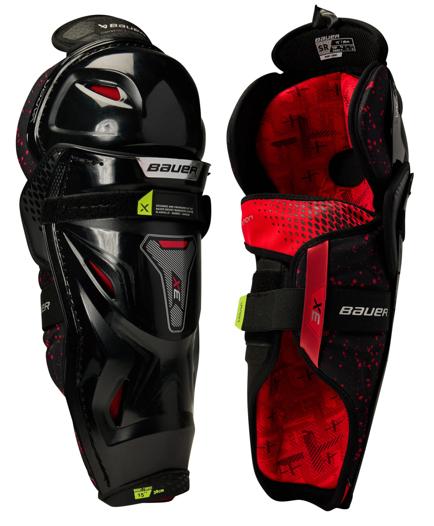 Bauer Vapor 3X Senior Shin Guards 1 Bauer Vapor 3X Senior Shin Guards