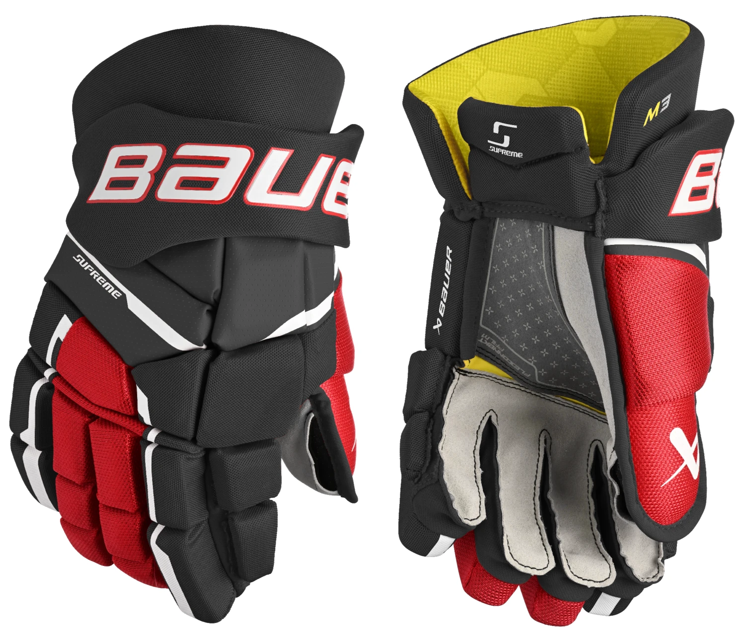 Bauer Supreme M3 Senior Hockey Gloves 3 Bauer Supreme M3 Senior Hockey Gloves - Image 3