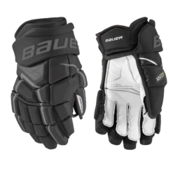 Bauer Supreme Ultrasonic Senior Hockey Gloves 8 Bauer Supreme Ultrasonic Senior Hockey Gloves -Best Hockey Store 629088 BLK 01