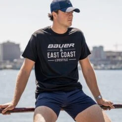 Bauer X East Coast Lifestyle Collab Tee -Best Hockey Store 643954 BLK 03