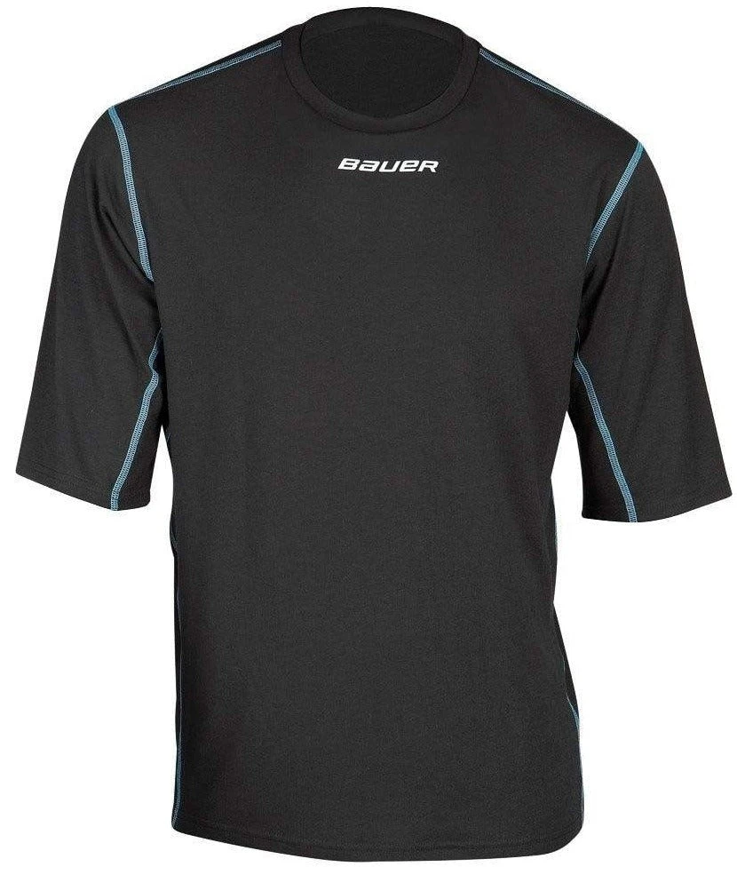 Bauer NG Core Short Sleeve Crew Base Layer Top For Boys 1 Bauer NG Core Short Sleeve Crew Base Layer Top For Boys