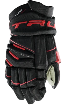 True Hockey True Catalyst 5X Senior Hockey Gloves -Best Hockey Store CT5xGlove Black Red 3a6ce79f eaad 4b4a 8356 055a6a952174