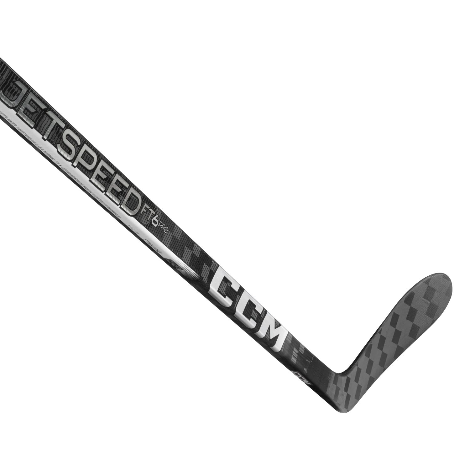 CCM JetSpeed FT6 Pro Intermediate Hockey Stick (Chrome) 3 CCM JetSpeed FT6 Pro Intermediate Hockey Stick (Chrome) - Image 3