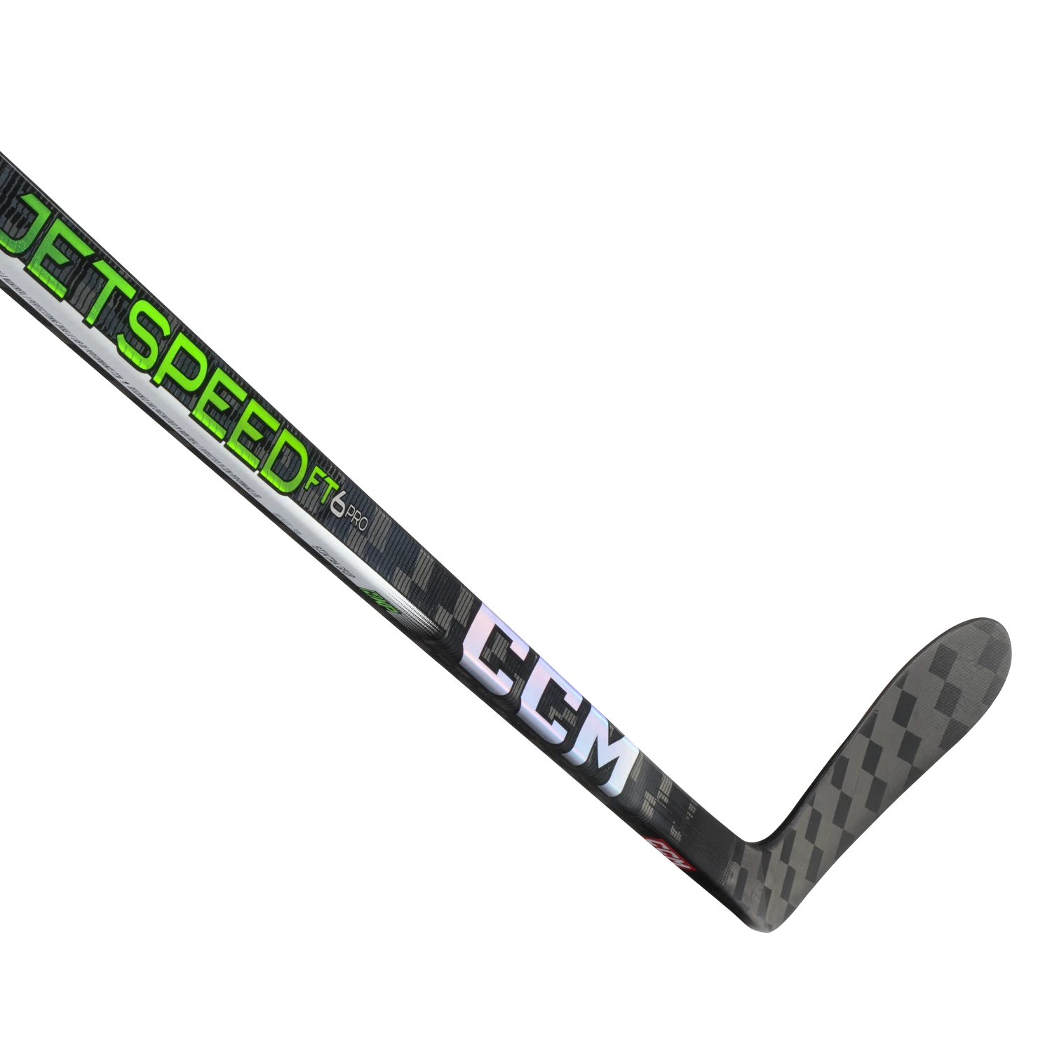 CCM JetSpeed FT6 Pro Intermediate Hockey Stick (Green) 3 CCM JetSpeed FT6 Pro Intermediate Hockey Stick (Green) - Image 3