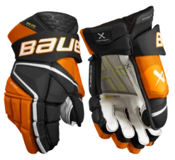Bauer Vapor Hyperlite Senior Hockey Gloves -Best Hockey Store HYPERLITE SR FRONT BKO2