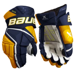 Bauer Vapor Hyperlite Senior Hockey Gloves -Best Hockey Store HYPERLITE SR FRONT NVG2
