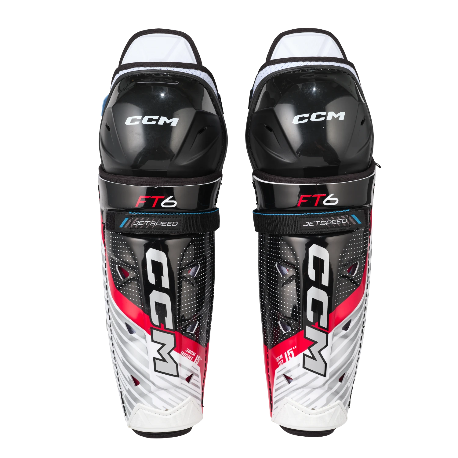 CCM JetSpeed FT6 Senior Shin Guards 2 CCM JetSpeed FT6 Senior Shin Guards - Image 2