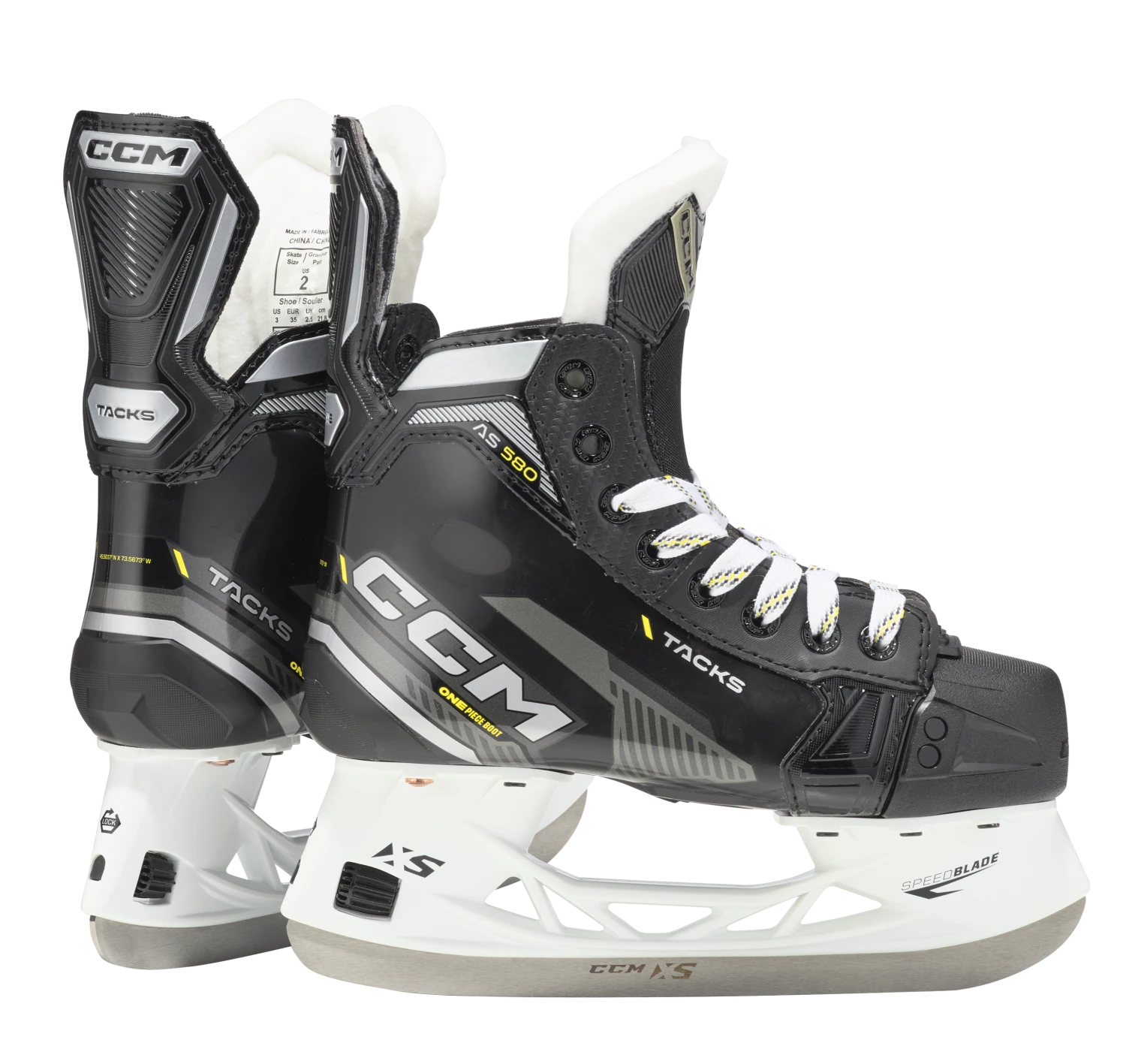 CCM Tacks AS-580 Junior Hockey Skates 1 CCM Tacks AS-580 Junior Hockey Skates