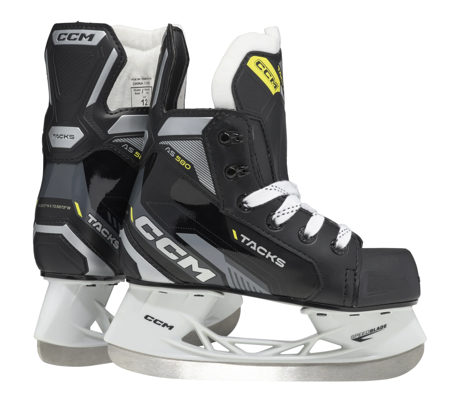 CCM Tacks AS-580 Youth Hockey Skates 1 CCM Tacks AS-580 Youth Hockey Skates