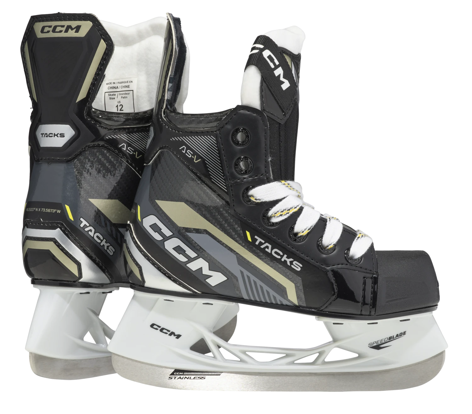 CCM Tacks AS-V Youth Hockey Skates 1 CCM Tacks AS-V Youth Hockey Skates
