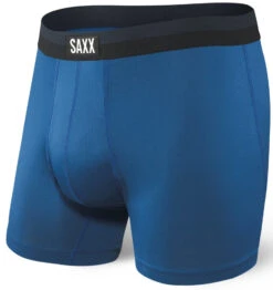 SAXX Sport Mesh Boxer Brief Fly Navy/City Blue (2-Pack) -Best Hockey Store SPORT MESH SXBB12F CIT