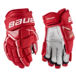 Bauer Supreme Ultrasonic Senior Hockey Gloves 11 Bauer Supreme Ultrasonic Senior Hockey Gloves -Best Hockey Store SUPREMEULTRASONICGloveSenior RED