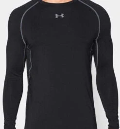 Under Armour Purestrike Grippy Fitted Long Sleeve Top For Boys