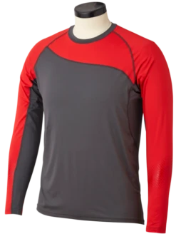 Bauer S19 Pro Long-Sleeve Baselayer Mens Top (Red)