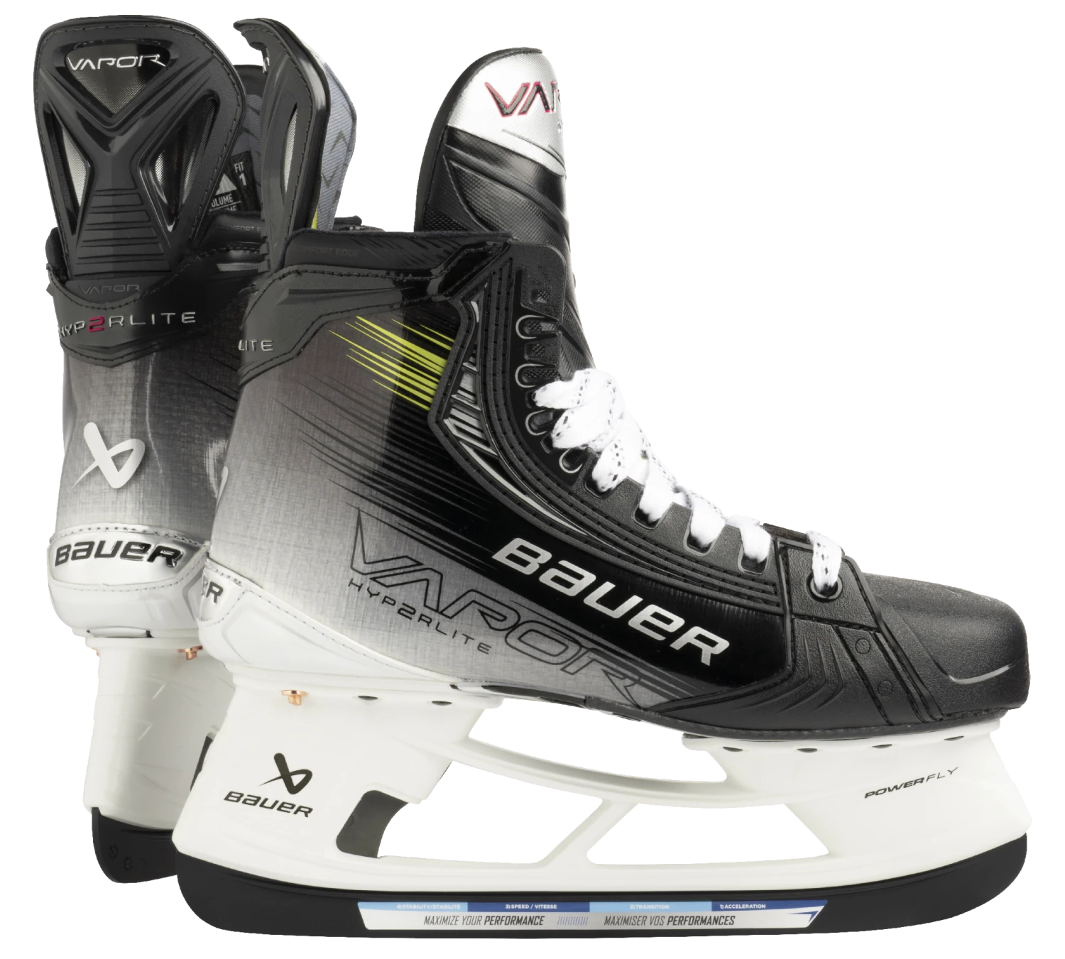 Bauer Vapor Hyperlite2 Intermediate Hockey Skates 1 Bauer Vapor Hyperlite2 Intermediate Hockey Skates