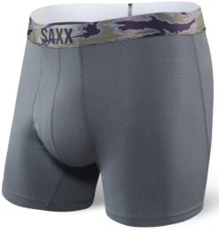 SAXX Quest Boxer Brief Fly Dark Charcoal
