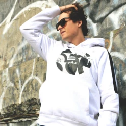 CCM Nostalgia Pucks Pullover Hoodie Adult -Best Hockey Store whitehoodie